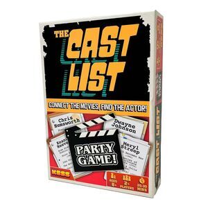 Kess The Cast List Card Game: Creative Thinking Party Game for 2+ Players with T